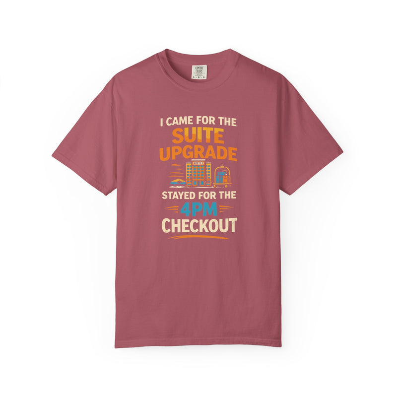 Load image into Gallery viewer, Suite Upgrade Late Checkout Credit Card Points Miles T-shirt
