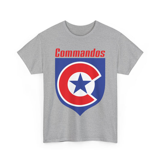 Maryland Commandos Arena Football League 1989 T-shirt