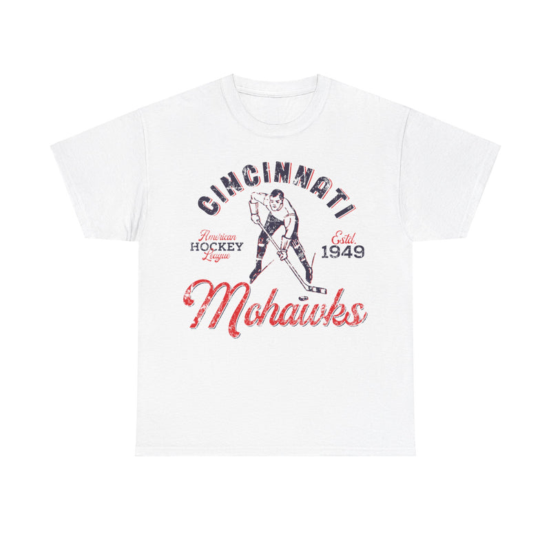 Load image into Gallery viewer, Cincinnati Mohawks Est 1949 Ohio Hockey Team T-shirt
