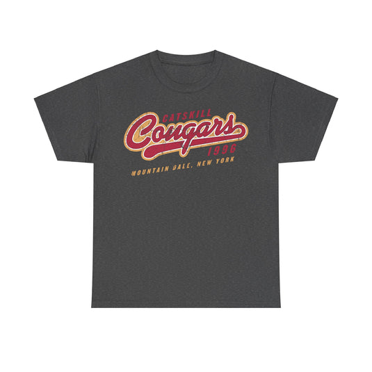 Catskill Cougars Est 1996 New York Baseball Team T-shirt