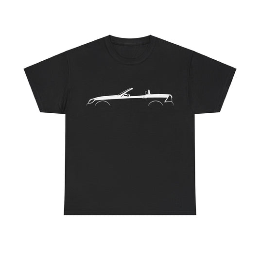 Mercedes-Benz SLK-Class R170 Silhouette Car T-shirt