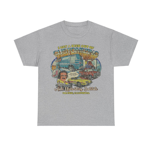 Auto Upholstery Institute 1973 Nostalgic Retro T-shirt