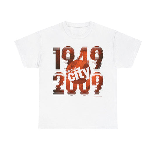 Circuit City Retail Store 1949-2009 Nostalgic Retro Throwback T-shirt