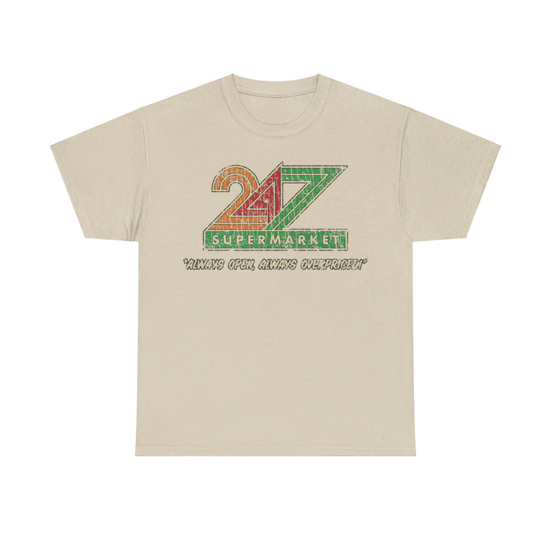 Load image into Gallery viewer, 24/7 Supermarket Grocery Store T-shirt
