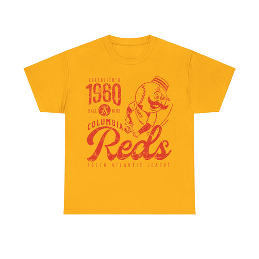 Columbia Reds Est 1960 South Carolina Baseball Club T-shirt