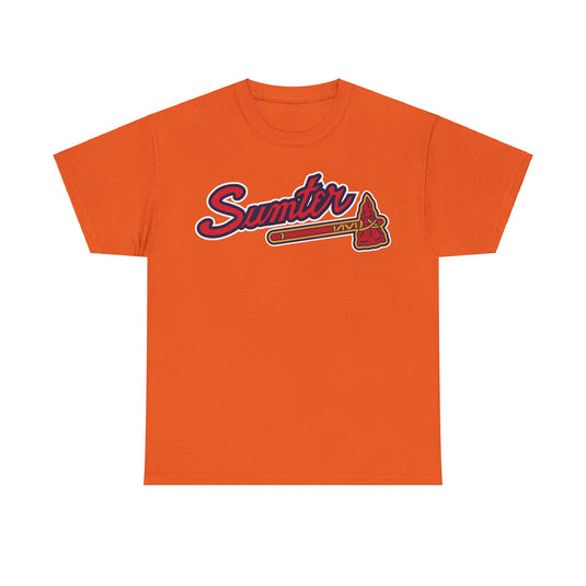 Sumter Braves Logo South Carolina Baseball T-shirt