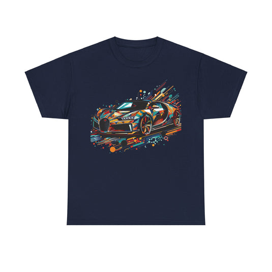 Bugatti Chiron Color Splash Car T-shirt