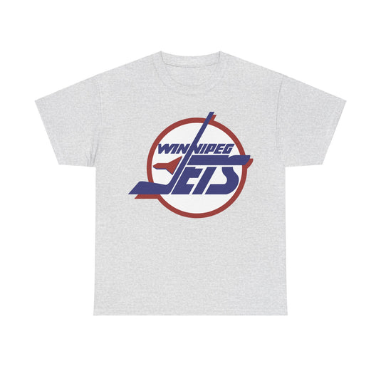 Winnipeg Jets Logo Hockey Team T-shirt