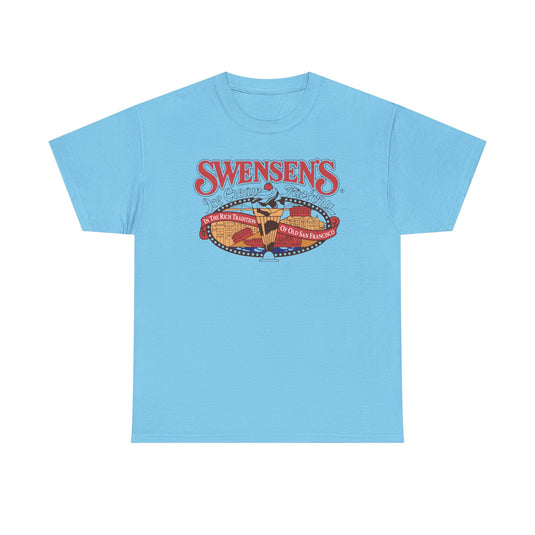Swensen's Ice Cream T-Shirt - Ice Cream Industry Defunct Logo Tee