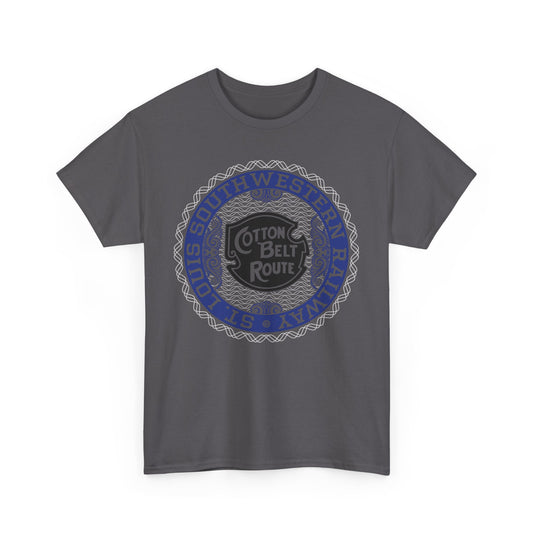 St. Louis Southwestern Cotton Belt Route Railroad Logo T-Shirt
