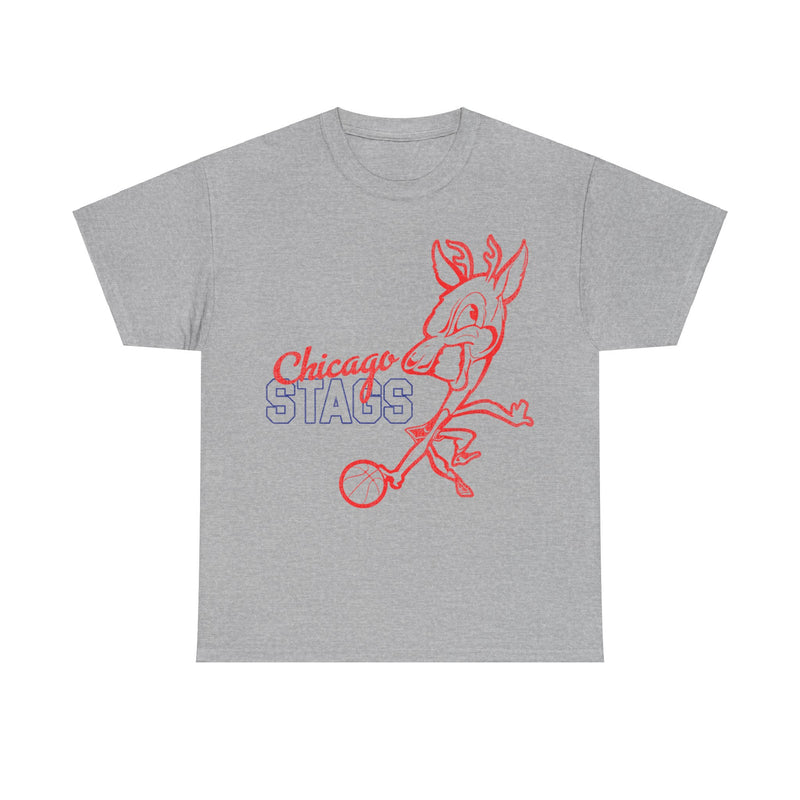 Load image into Gallery viewer, Chicago Stags Basketball Nostalgic Retro T-shirt
