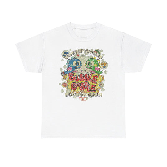 Bubble Bobble Video Game Japanese T-shirt