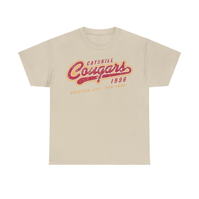 Load image into Gallery viewer, Catskill Cougars Est 1996 New York Baseball Team T-shirt
