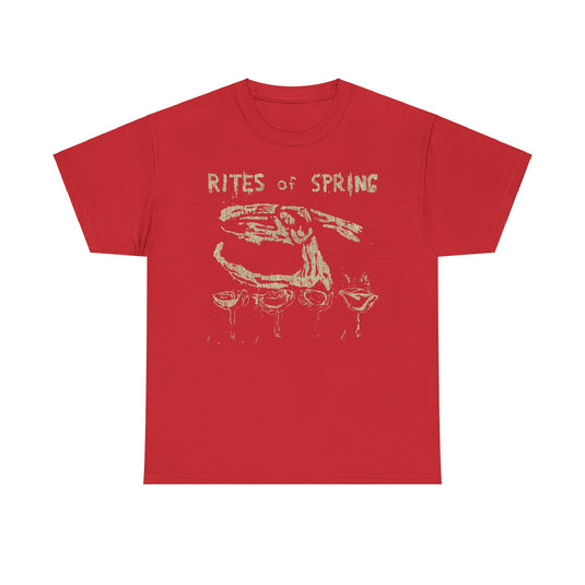Rites of Spring 1985 Music Rock Band T-shirt
