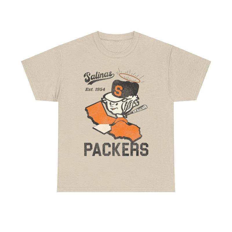 Load image into Gallery viewer, Salinas Packers Nostalgic Retro Baseball Team T-shirt
