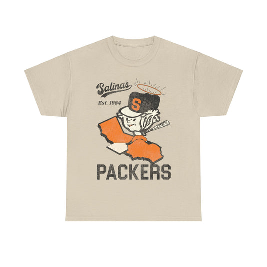 Salinas Packers Nostalgic Retro Baseball Team T-shirt