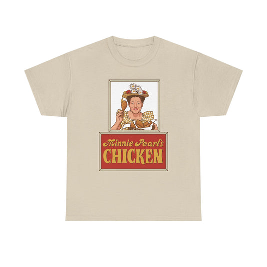 Minnie Pearl's Chicken T-Shirt - Fried Chicken Industry Defunct Tee