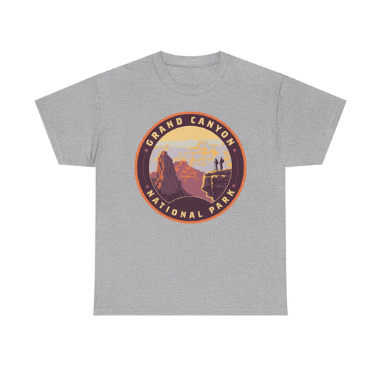 Grand Canyon National Park Arizona Round Logo T-shirt
