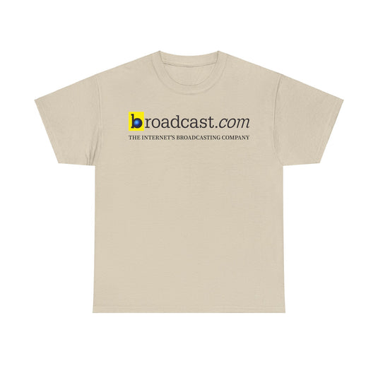 Broadcast.com Logo T-Shirt The Internet’s Broadcast Company