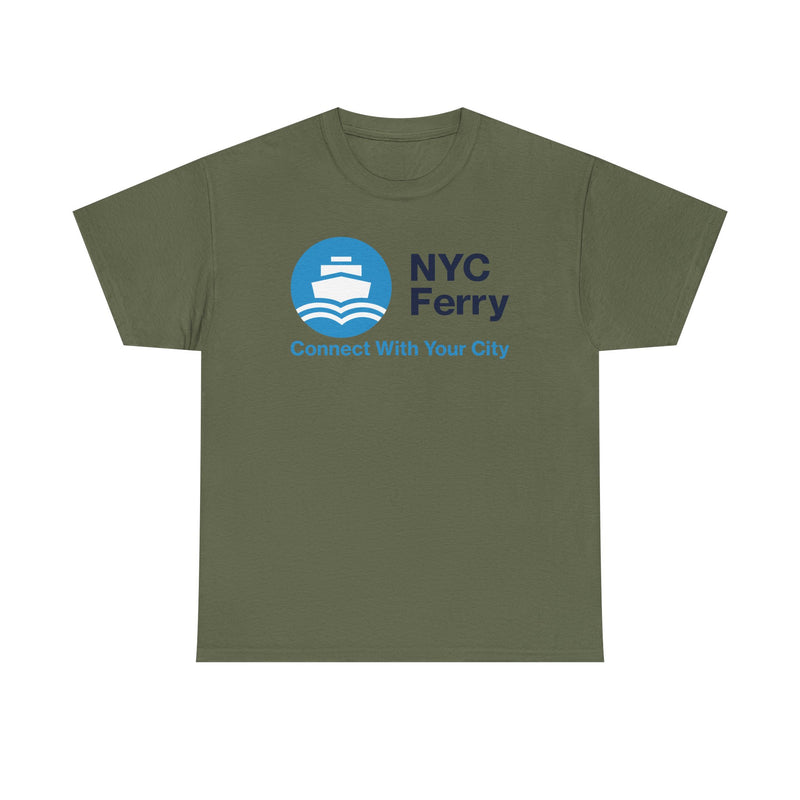 Load image into Gallery viewer, NYC Ferry Defunct Transportation Service T-Shirt Connect With Your City Boat Tee

