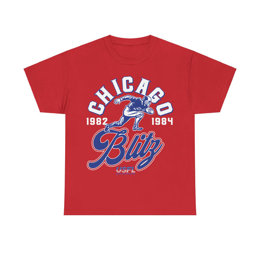 Chicago Blitz Est 1982 Illinois Football Team T-shirt