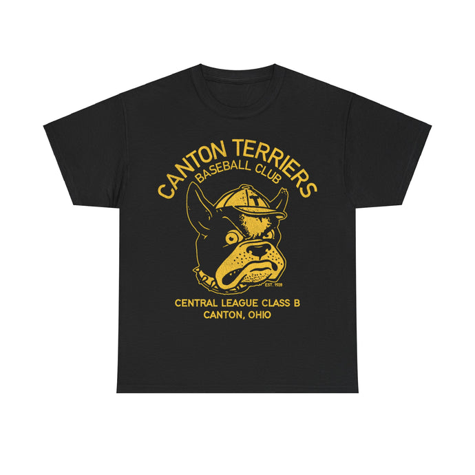 Canton Terriers Nostalgic Retro Baseball Team T-shirt