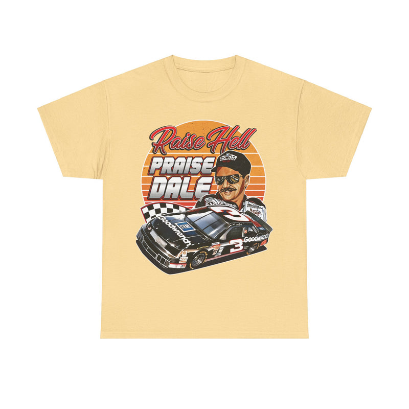 Load image into Gallery viewer, Dale Earnhardt Praise Checkered Flag Racing T-shirt
