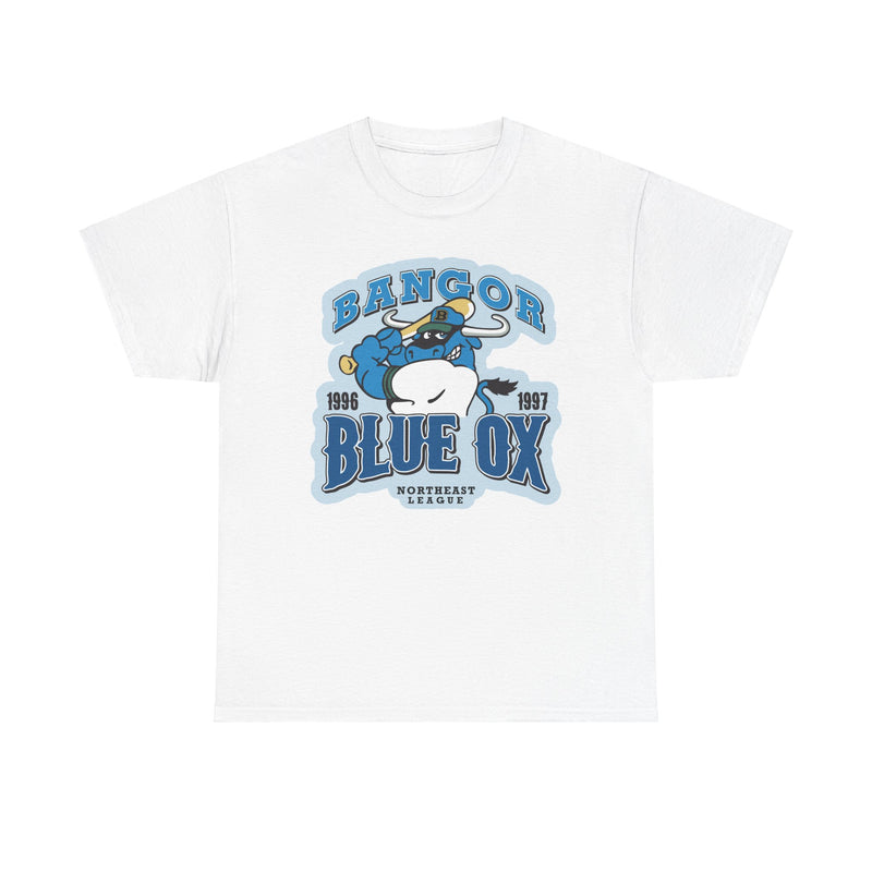 Load image into Gallery viewer, Bangor Blue Ox Maine Northeast League Baseball 1996-1997 T-shirt
