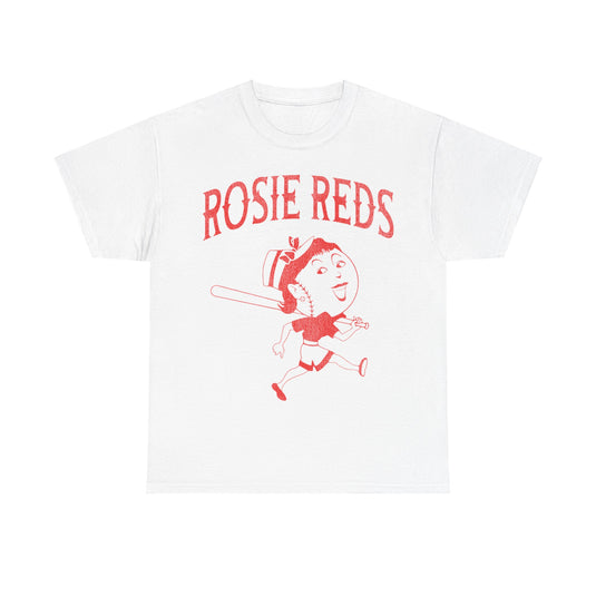 Cincinnati Rosie Reds Womens Nostalgic Retro Baseball Team T-shirt