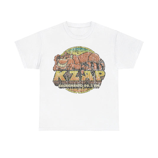 KZAP Sacramento 98.5 FM California Radio Station T-shirt