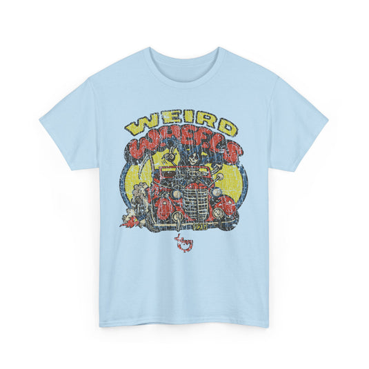 Weird Wheels Slab Cab 1980 Taxi Trading Card T-shirt