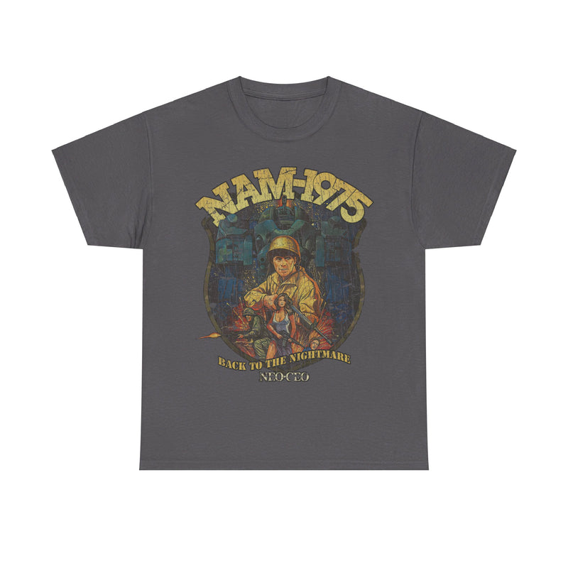 Load image into Gallery viewer, NAM-1975 Back To The Nightmare Video Game T-shirt
