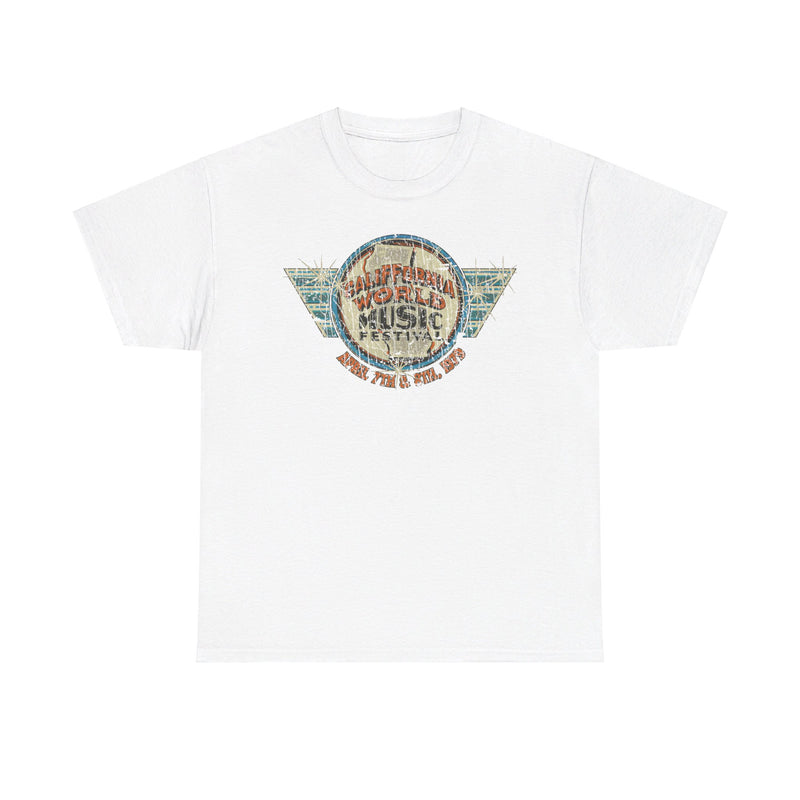 Load image into Gallery viewer, CaliFFornia World Music Festival 1979 Nostalgic T-shirt
