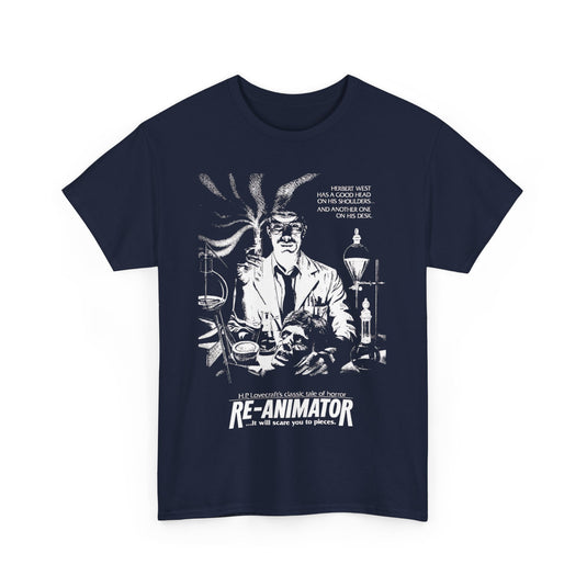 Herbert West Re-Animator 1985 Horror Movie T-shirt