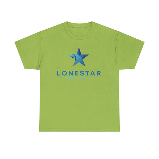 Lonestar Fiberglass Pools T-Shirt Defunct Pool Company Bankrupt Logo Tee