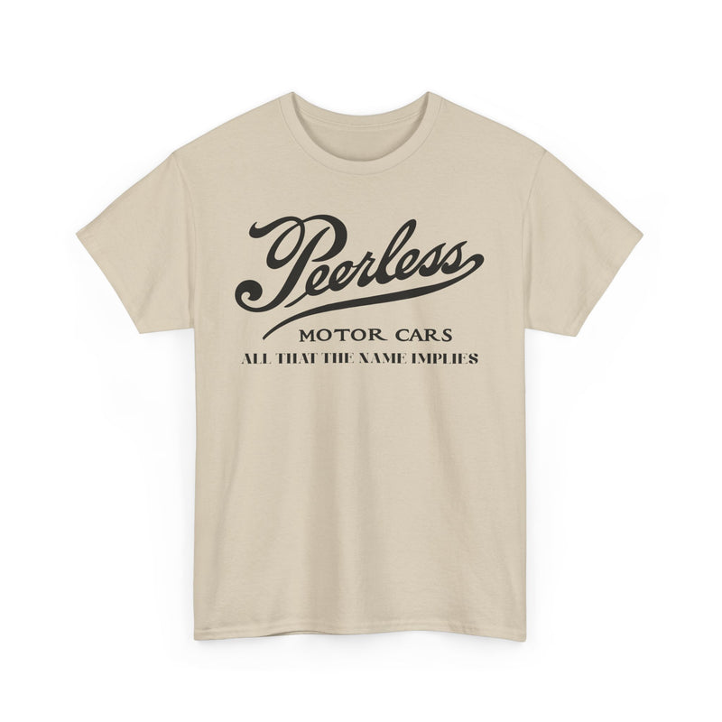 Load image into Gallery viewer, Peerless Motor Cars All That The Name Implies Vintage Logo T-shirt

