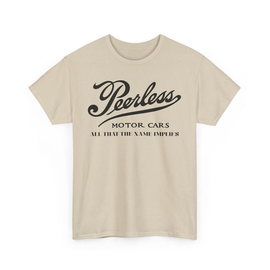 Peerless Motor Cars All That The Name Implies Vintage Logo T-shirt