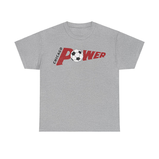 Chicago Power NPSL Soccer Retro Nostalgic T-shirt