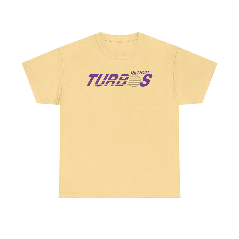 Load image into Gallery viewer, Detroit Turbos Michigan Major Indoor Soccer League 1989-1994 T-shirt
