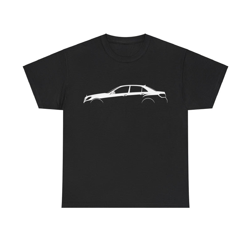 Load image into Gallery viewer, Mercedes-Benz E-Class W212 Silhouette Car T-shirt
