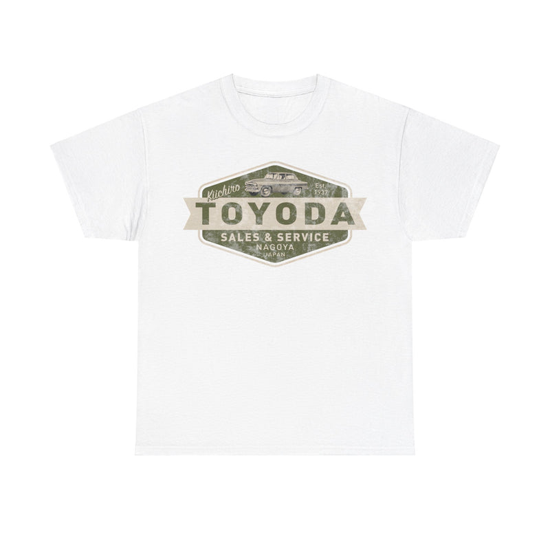 Load image into Gallery viewer, Kiichiro Toyoda Toyota Est 1937 Nagoya Japan Car T-shirt
