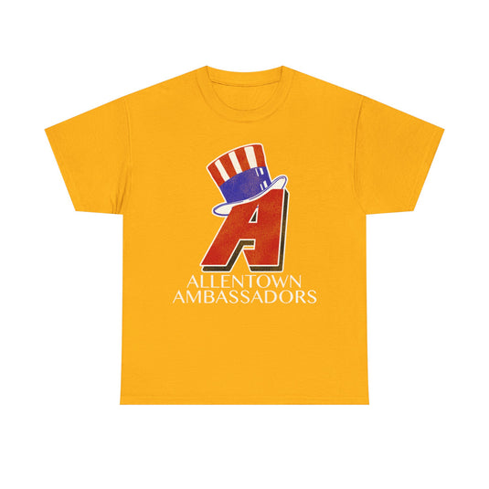 Allentown Ambassadors Nostalgic Retro Baseball Team T-shirt