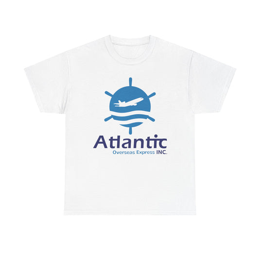 Atlantic Overseas Express T-Shirt - Shipping Logistics Logo Tee
