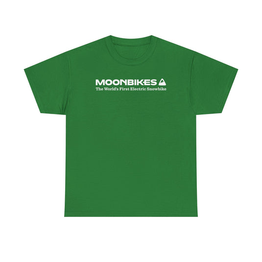 MoonBikes T-Shirt Bankrupt Electric Snowbike Company Defunct Logo Tee