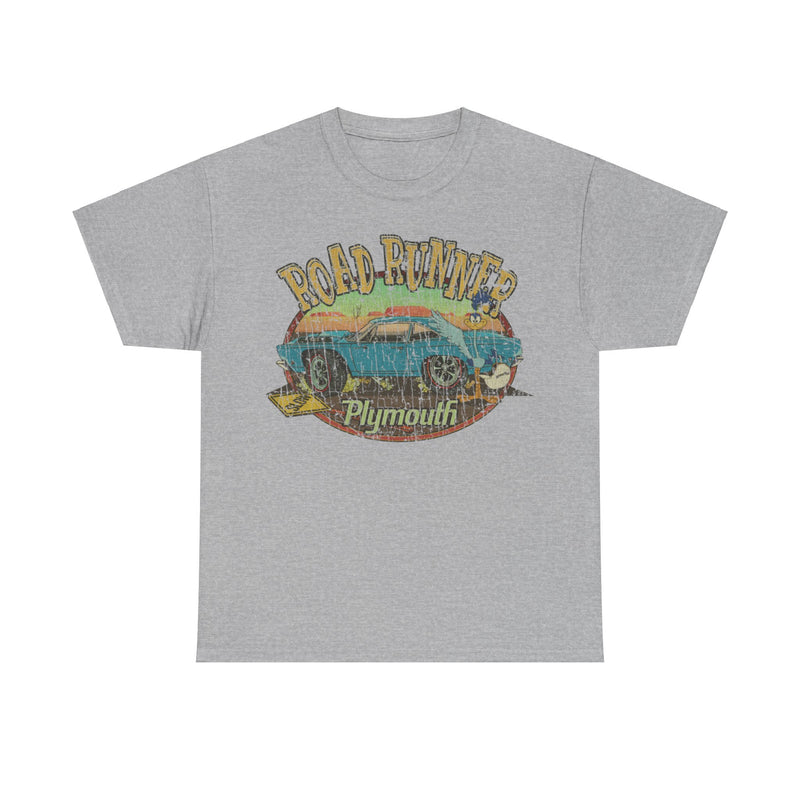 Load image into Gallery viewer, Plymouth Road Runner 1968 Car Distressed Print T-shirt
