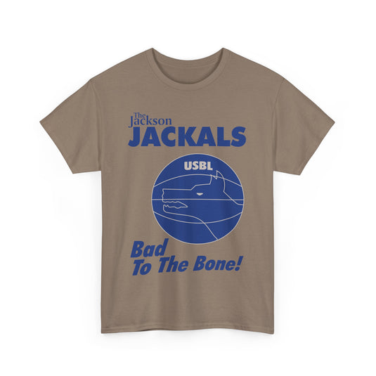 Jackson Jackals United Staes Basketball League 1995 Tennessee T-shirt