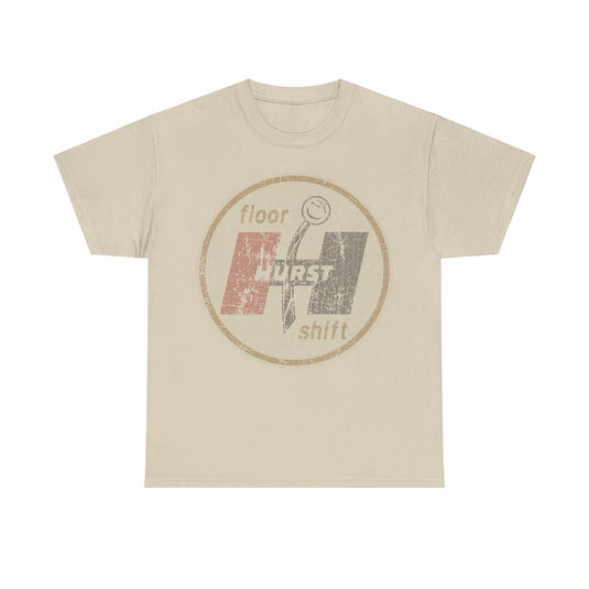 Hurst Performance Floor Shift Car Nostalgic Retro T-shirt