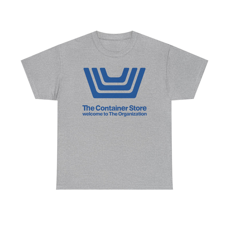 Load image into Gallery viewer, The Container Store Defunct Retail T-Shirt Welcome To The Organization Storage Tee
