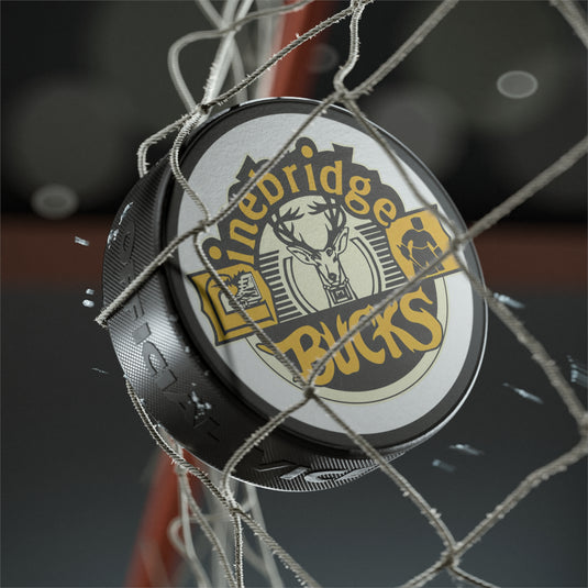 Pinebridge Bucks North Carolina Hockey Puck