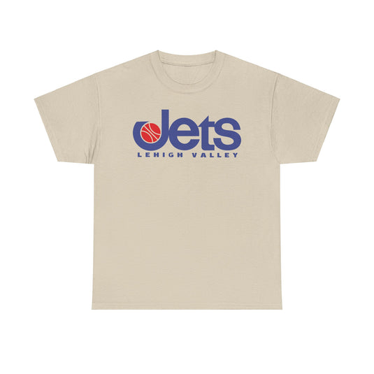 Lehigh Valley Jets CBA Basketball 1979-1981 Pennsylvania T-shirt